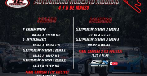 Horarios Para La Primera Fecha Tc Rioplatense