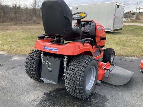 Simplicity Prestige Lawn Mower Demo Tbe Equipment Trailers