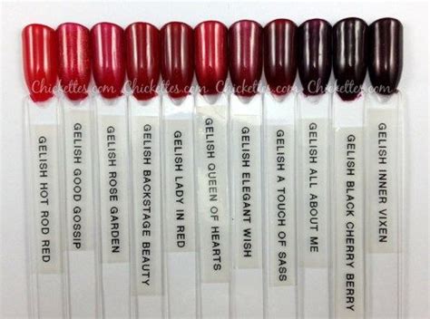 Gelish Under Her Spell Collection Swatches Review Fall