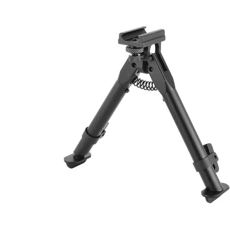 Aim Sports Airsoft Adjustable Bipod W 20mm Weaver Mount Short