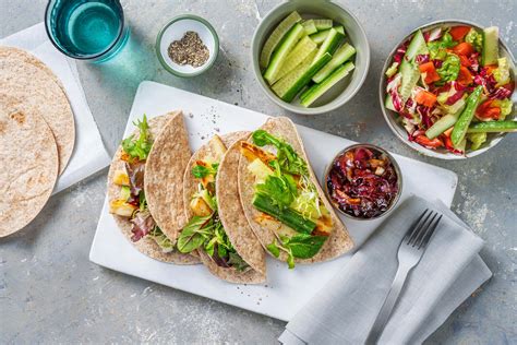 Wraps Met Halloumi En Gekaramelliseerde Ui Recept Hellofresh