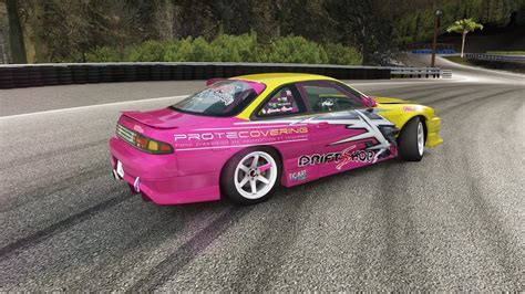 Assetto Corsa Drift Fumi Nissan S14 Drifts At Tokushima Kartland Youtube