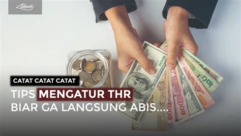 Tips Mengatur Thr Agar Tidak Boros Dewiti Herbs