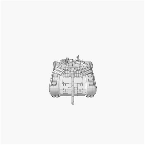 3d T-84 Battle Tank