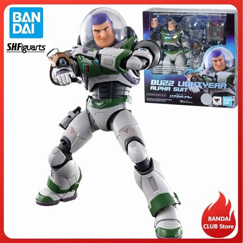 B Original Cm Bandai S H Figuarts Shf Buzz Lightyear Alpha Suit Toy