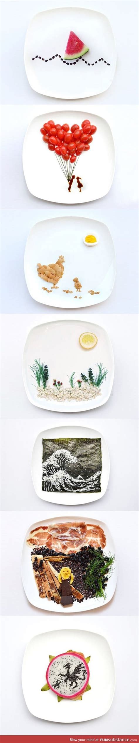 Creativity with food - FunSubstance