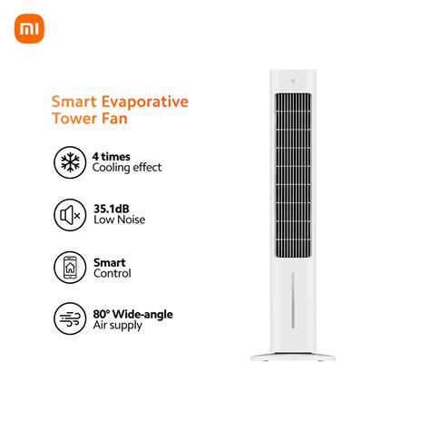 Xiaomi Mijia Tower Fan Smart Evaporative Cooling Fan Shopee Philippines