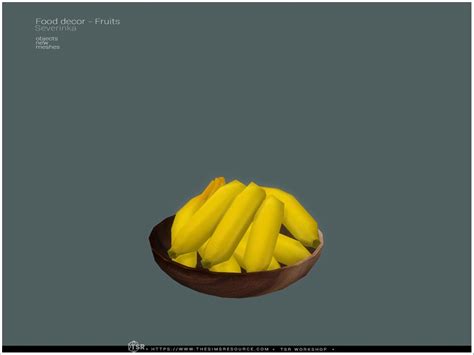 The Sims Resource Food Decor Bananas