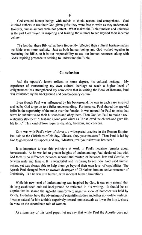 The Bible And Homosexuality: Life Beyond Tradition — Another Story