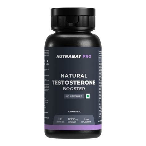 Nutrabay Pro Natural Testosterone Booster | Natural Testosterone ...