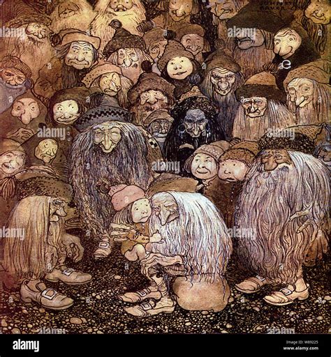 John Bauer Vintage Illustration Art Stock Photo Alamy