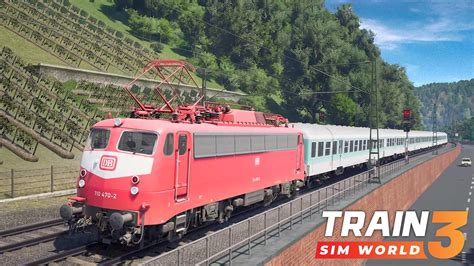 TSW 3 LINKE RHEINSTRECKE RB mit n Wagen über komplette Strecke