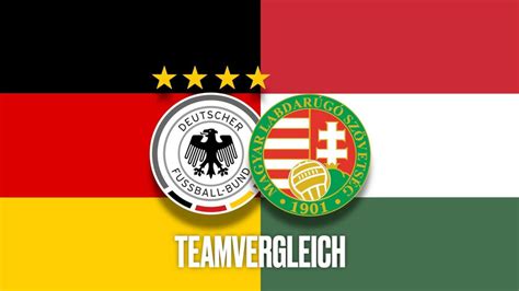 Deutschland Gegen Ungarn Der Teamvergleich