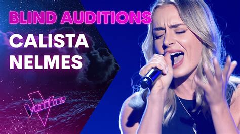 Calista Nelmes Performs Becky Hill S Remember The Blind Auditions