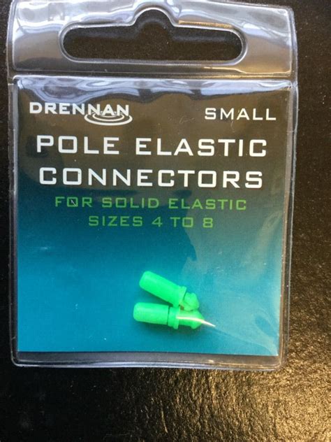 Drennan Polemaster Pole Elastic Connectors Per Pack Ebay