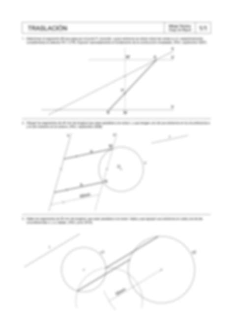 Solution Traslacion Dibujo T Cnico Studypool