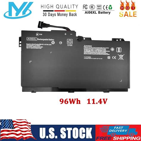 Used New Ai Xl Battery For Hp Zbook G Hstnn C C Hstnn