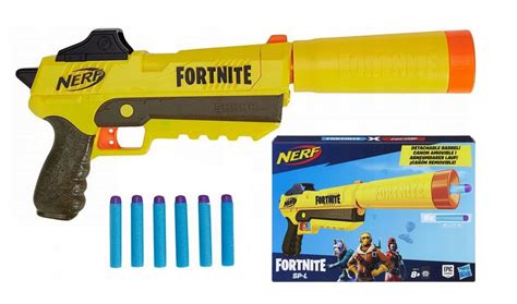 NERF FORTNITE SP L WYRZUTNIA STRZAŁEK E6717 6x STRZAŁKI 15093067068