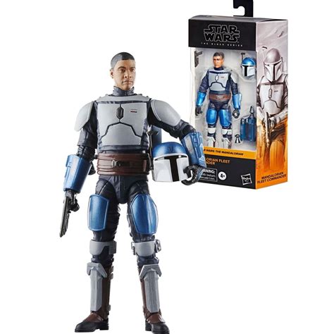 Star Wars Figurine De Commandant De La Flotte Mandalorien Cm