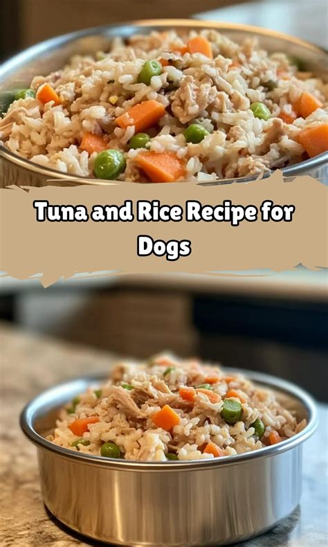 Tuna and Rice Recipe for Dogs: A Nutritious and Tasty Homemade Meal - mydogrecipe