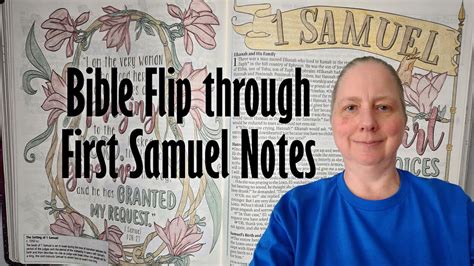 Bible Flip Through 1 Samuel Notes YouTube