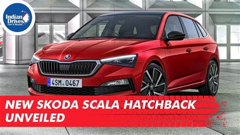 New Skoda Scala Hatchback Unveiled Before Its Launch