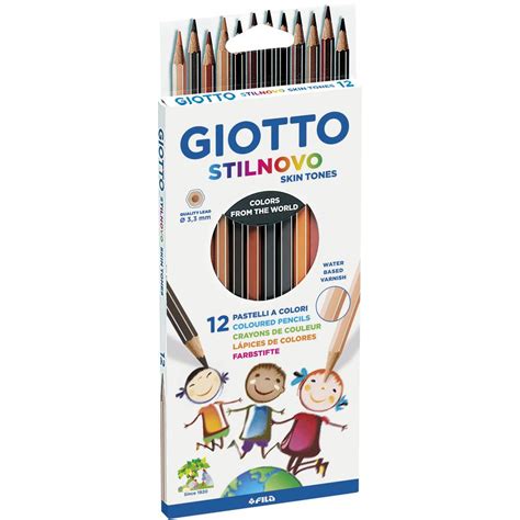 Giotto Skin Tones Buntstifte Er Set Als Verlag