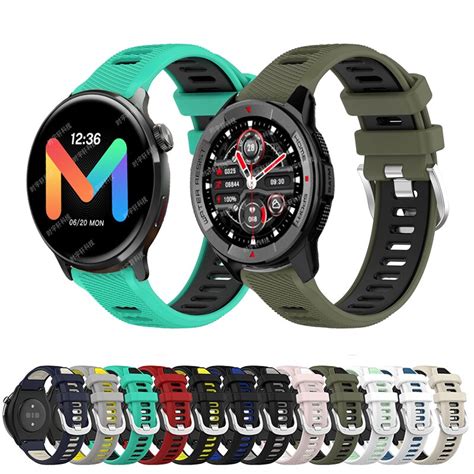 For Xiaomi Youpin Mibro X1 A1 Smart Watch Band 22mm 20mm Sport Silicone