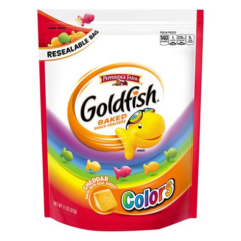 Goldfish Crackers Colors