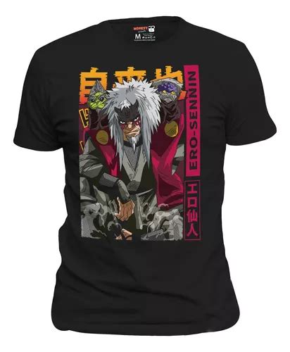 Playera Anime Naruto Jiraiya 0021na Meses sin interés