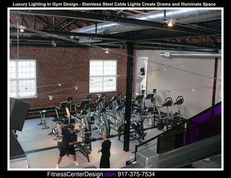 Gym Lighting Design Can Be Stylish And Functional