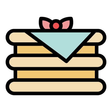 Receta De Lasagna Icono Contorno Vector Lasagna Pasta Comida Italiana