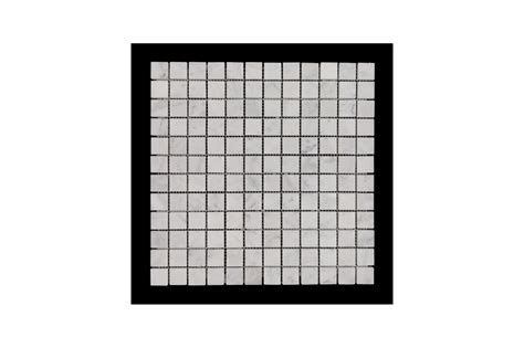 Carrara Square Honed Marble Mosaic Tile 23x23