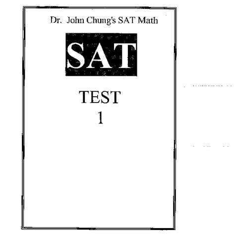 Sat Math Practice Test 01 Pdfcoffeecom