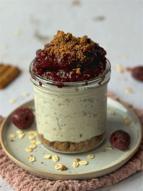 Monchou Overnight Oats Lazyfitgirl Ontbijt Recept