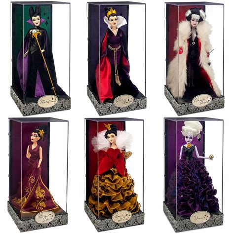 Disney Store Villains Designer Dolls