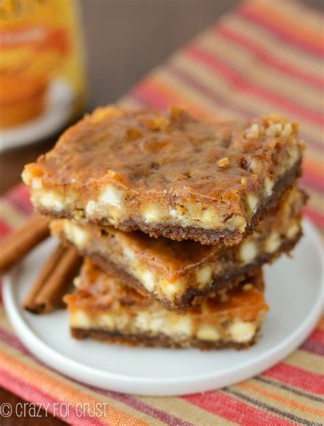 Easy Pumpkin Magic Bars 7 Layer Bars Crazy For Crust Recipe Pumpkin Dessert Desserts