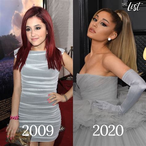 Ariana Grandes Transformation Ariana Ariana Grande Celebrities