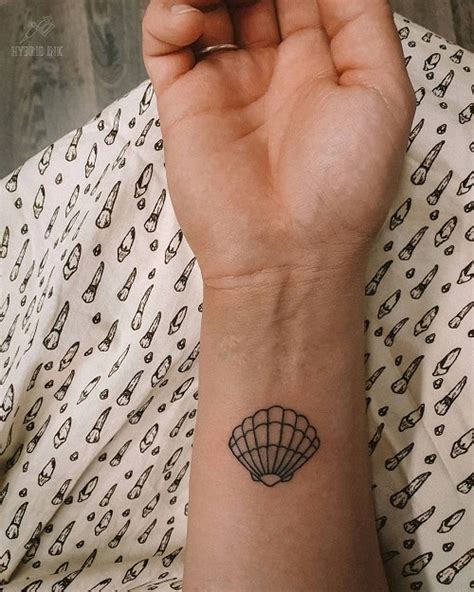 The Best Seashell Tattoos For Men In Fashionbeans