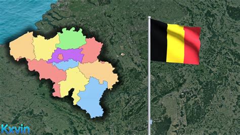 Belgium Geography Provinces Regions Fan Song By Kxvin YouTube