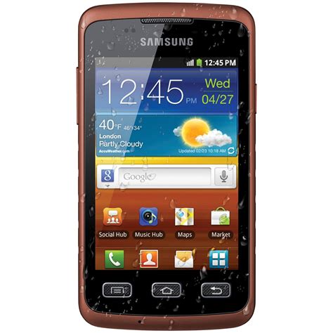 Samsung S5690 Galaxy Xcover Specs Review Release Date PhonesData