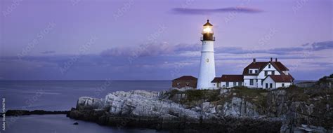 Portland Head Light Stock Photo Adobe Stock