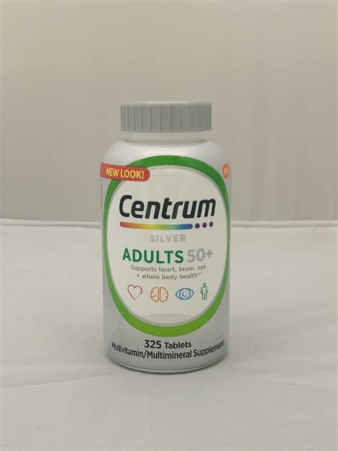 Centrum Silver Adults 50 Multivitamins 325 Ct Centrum Minis Men 50