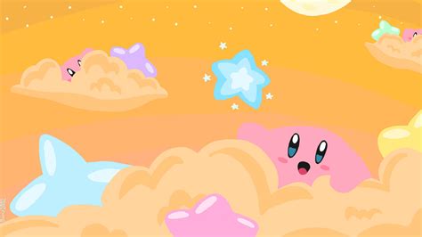 Kirby Lineless Art By Bumpadump2002 On Deviantart