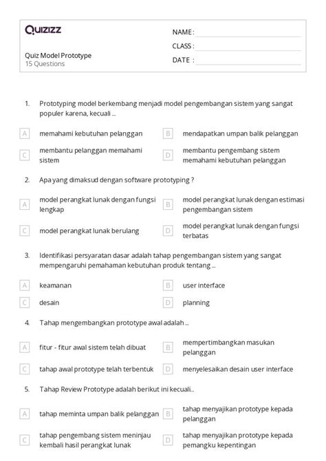 50 Lembar Kerja Merevisi Tulisan Untuk Kelas 7 Di Quizizz Gratis