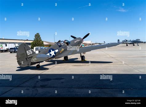 A Closeup Of The American Dream P 40 Air Show In Shaw Air Force Base In