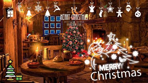 Traditional Piano Instrumental Christmas Music | Fireplace With Christmas Music 🎄 Chritsmas ...