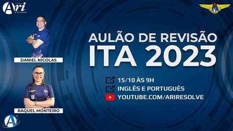 Aulão de Revisão ITA 2023 YouTube