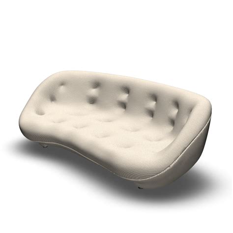 PLOUM 3-seater sofa - Design and Decorate Your Room in 3D