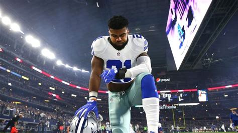 Nfl Star Ezekiel Elliott Slammed Over Dallas Cowboys Release With